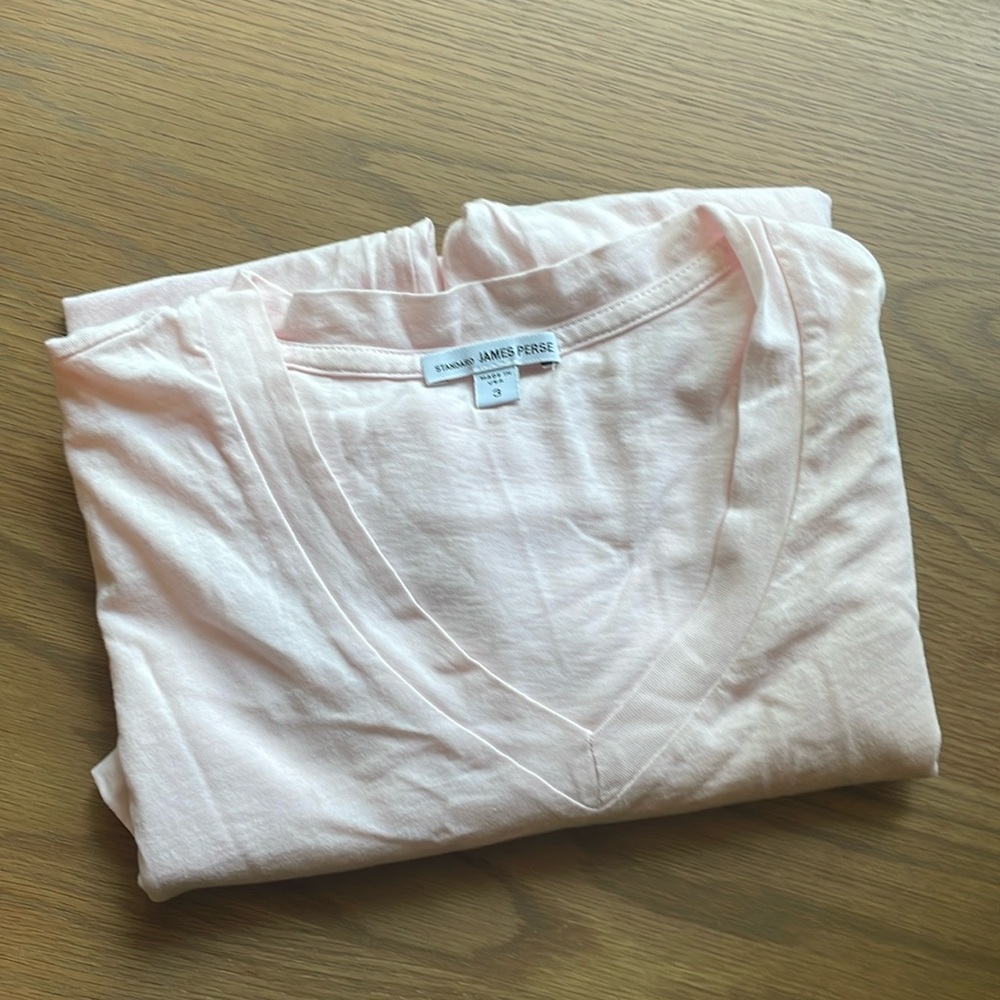 Pink James Perse Shirt